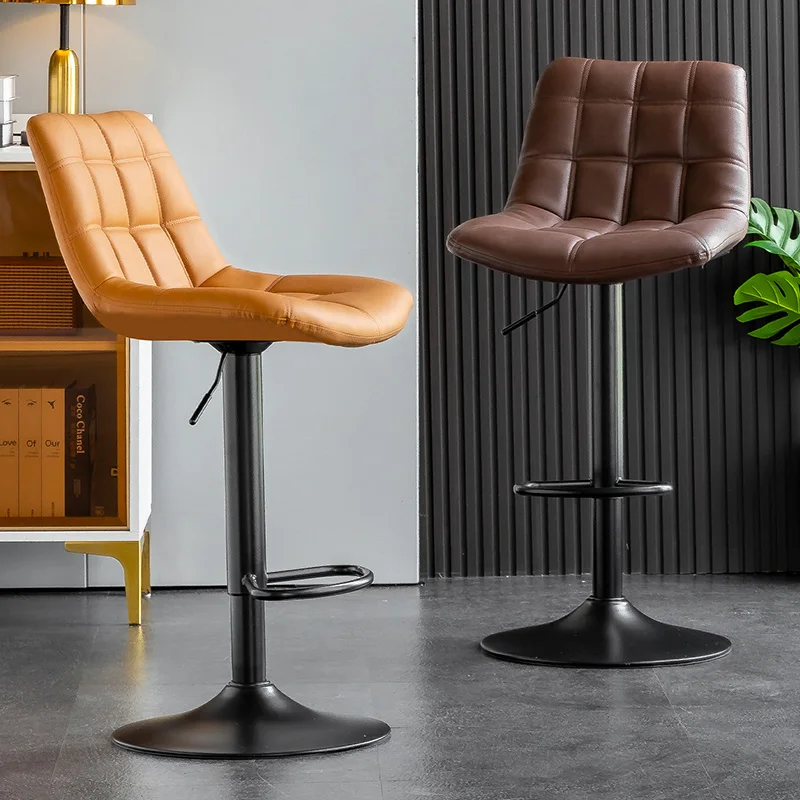 Професионален Фризьорски Стол Бар Столове Дизайн на Кухненски Шкафове Бар Стол Nordic-Часова Рецепция Barkrukken Home Bar Chair YX50BC - 2