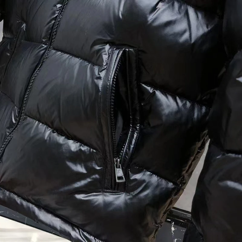 Пуховик YICIYA, брендовое палто Moncl, черна топло дамско яке-бомбер, зимни високо качество на университетски дамски якета в американски стил, модни палта - 3