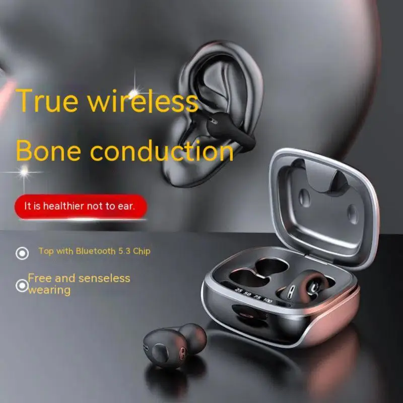 Слушалки с костна проводимост Bluetooth, обици, Безжичен скоба за ушите Huawei Капитан 40 Pro Moto G42 iPhone 5 5S 5G xiao Mi 10T (Pro) - 5