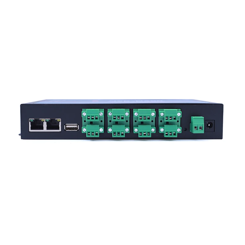 ЮЕСАР-N580 8-канален сериен Ethernet конвертор RS485 порта с поддръжка на ModBus RTU в TCP - 1